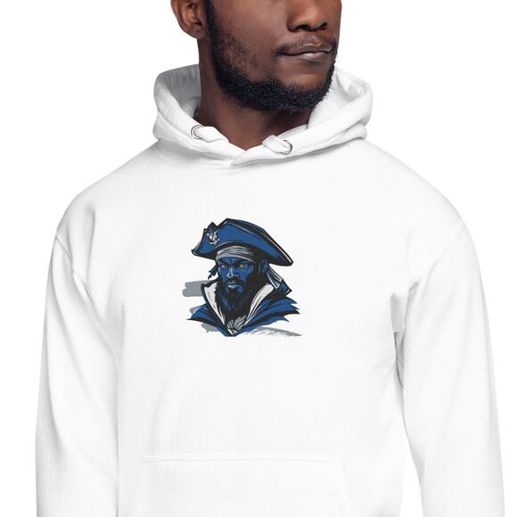 HBCU Heritage Embroidered Hampton Premium Unisex Hoodie